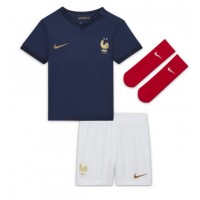 Frankrike Antoine Griezmann #7 Hemmatröja Barn VM 2022 Kortärmad (+ Korta byxor)